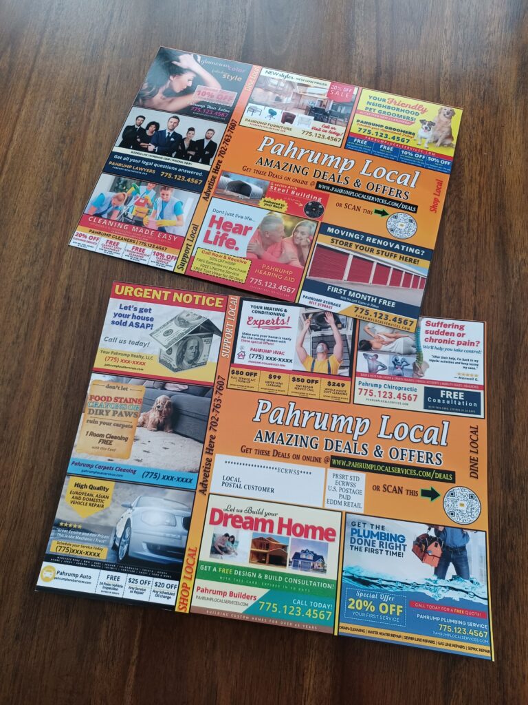 pahrumplocalservices coupon mailer to your door