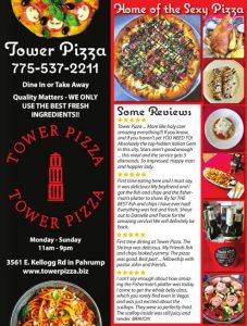 tower pizza at pahrump local services