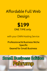 Affordable Web Design in Pahrump NV