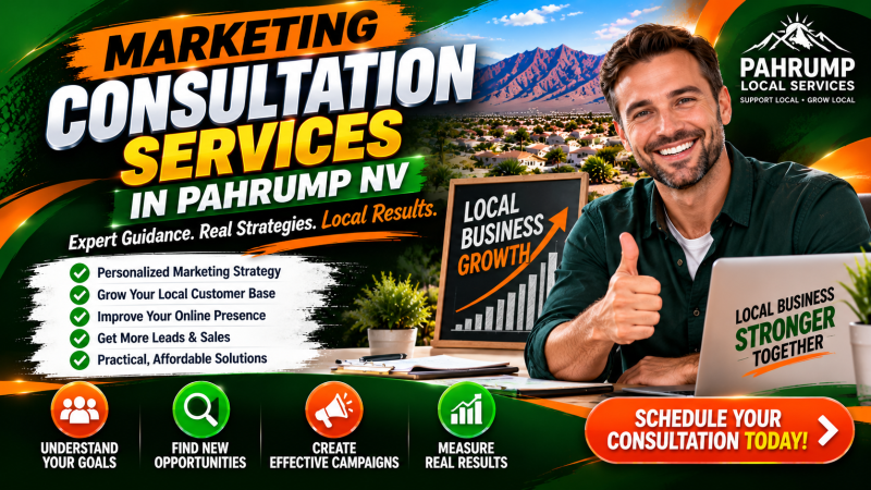 Pahrump Marketing Consultation Services