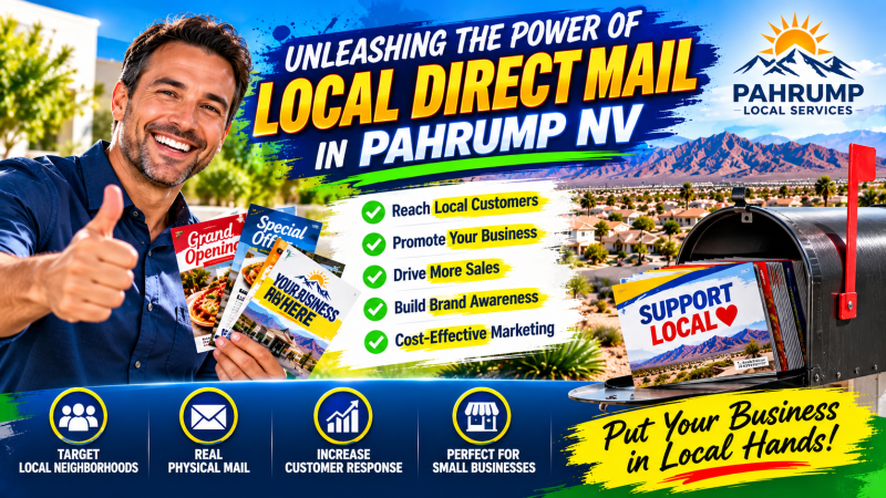 Pahrump Local Direct Mail Power