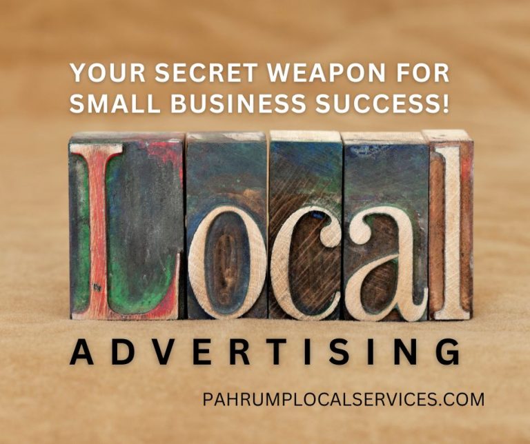 Pahrump Local Advertising Services: Your Secret Weapon for Small Business Success