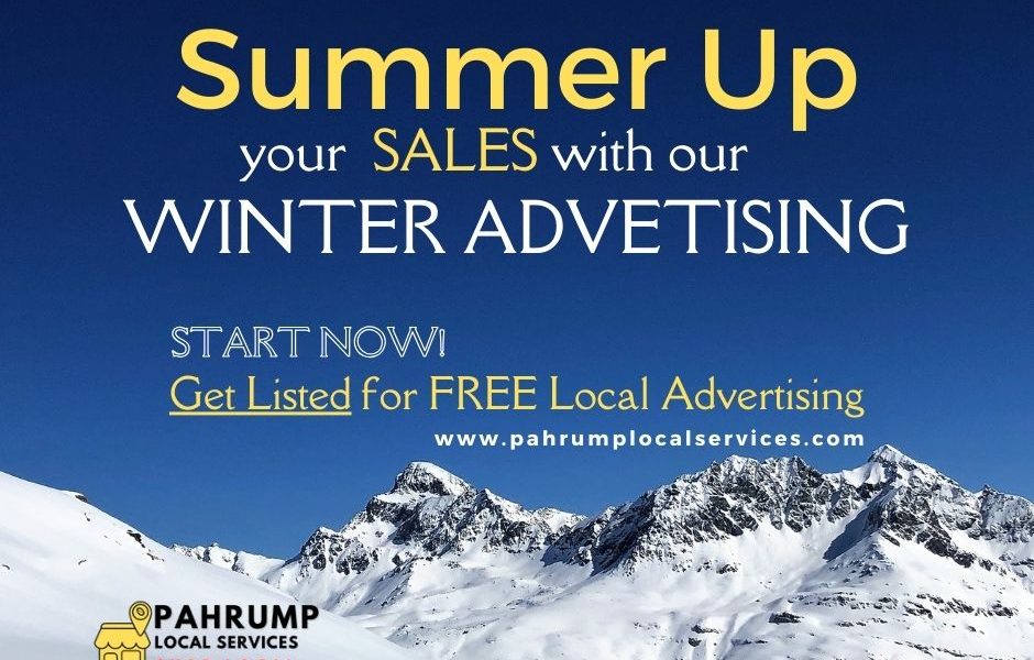 How to Increase your Sales and ROI this Winter with Pahrump Local Services