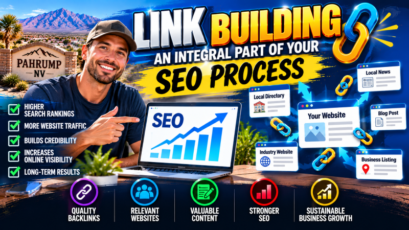Pahrump SEO Link Building Guide - link building an integral part of your seo process