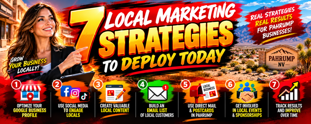 7 Local Marketing Strategies in Pahrump to deploy today