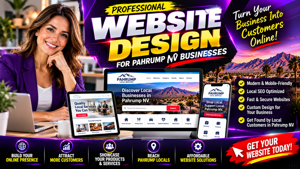 Pahrump Website Design Promotion